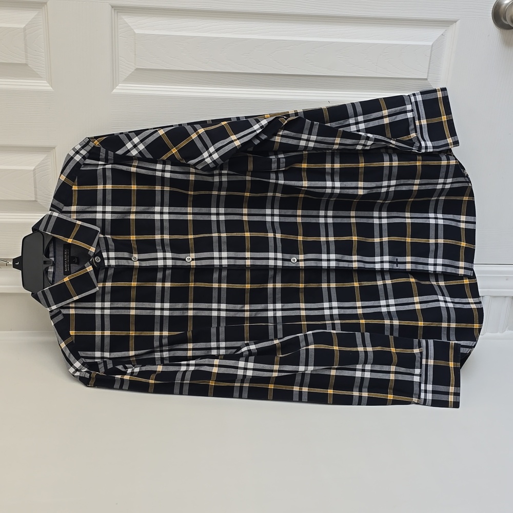Banana Republic Non-Iron Tailored Slim Fit shirt Size L